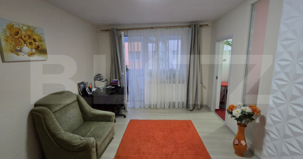 Apartament 2 camere, 43 mp, etaj intermediar, Apahida