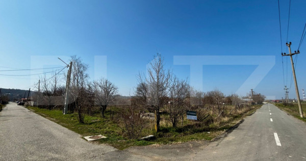 Teren IV 1200 mp, deschidere bilaterala, toate utilitatile,