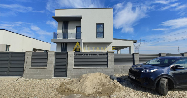 Casa moderna - P 1E,- 3 dormitoare - 115 mp utili - teren 36