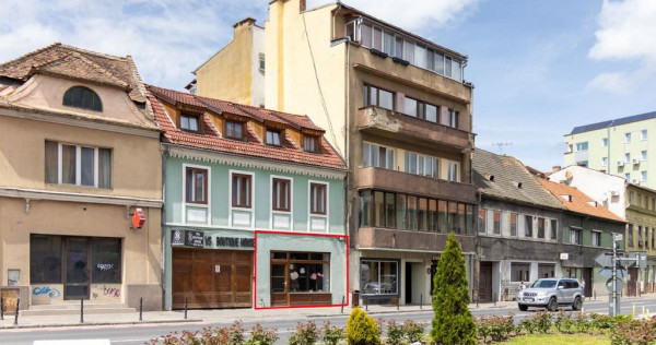 Spațiu comercial stradal de &icirc;nchiriat - Central - Iuliu...