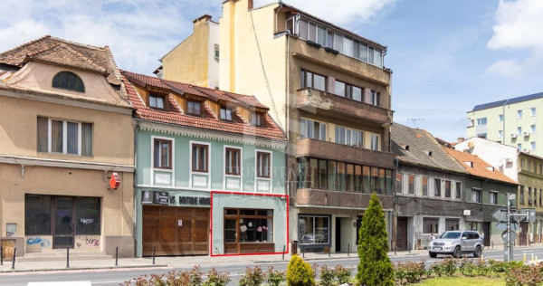 Spațiu comercial stradal de &icirc;nchiriat - Central - Iuliu...
