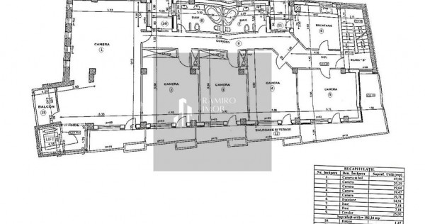 Apartament 220mp +terasa 210mp utili -bloc2010 Unirii -Pa...