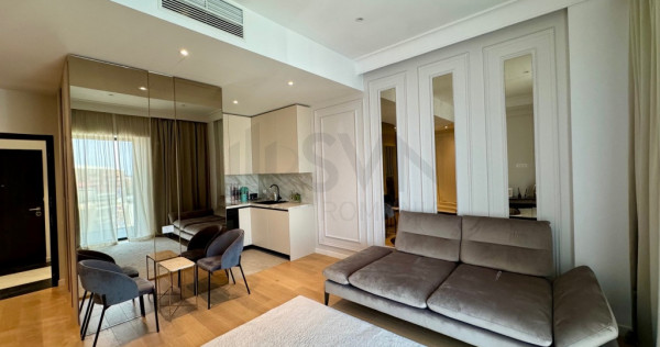 2 camere mobilat lux cu parcare One Verdi Park
