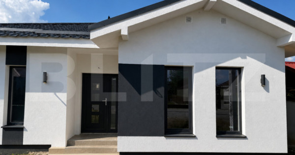 Casă semifinisată 4 camere, 105 mp, zona Odoreu