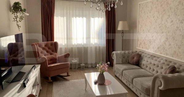 Apartament 4 camere ultrafinisat, 80 mp, etaj 1, zona Dealul