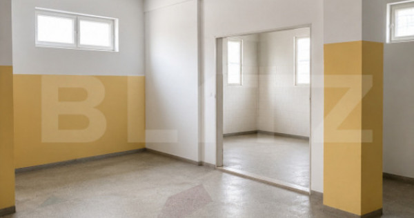 Spațiu comercial/depozit/atelier de lucru &ndash; 95 mp / zona