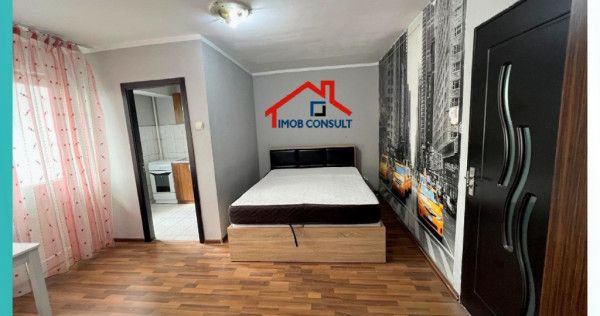 Garsonieră modernă cu balcon, centrală proprie, zona Gării &ndash; bloc cu 2