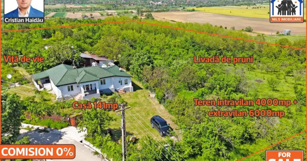 Casa renovata 141mp + Teren 10.000mp | Podenii Vechi - PH