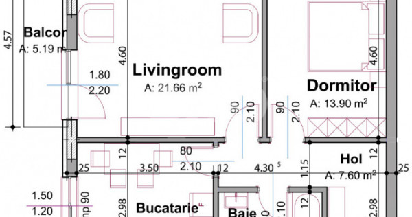 Apartament 2 camere Pitesti | Zona Stadion