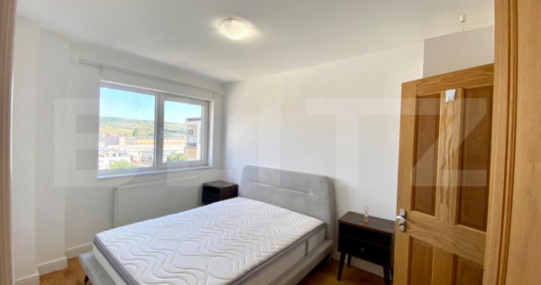 Apartament 3 camere, mobilat modern, 55mp, zona Piata 1 Mai