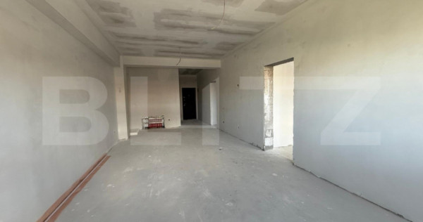 Apartament 3 camere, doua bai, 90 mp, et 2, loc de parcare,