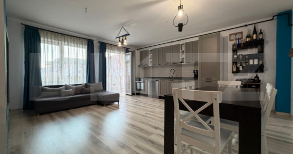 Apartament 2 camere, 55 mp, etaj intermediar, parcare, zona