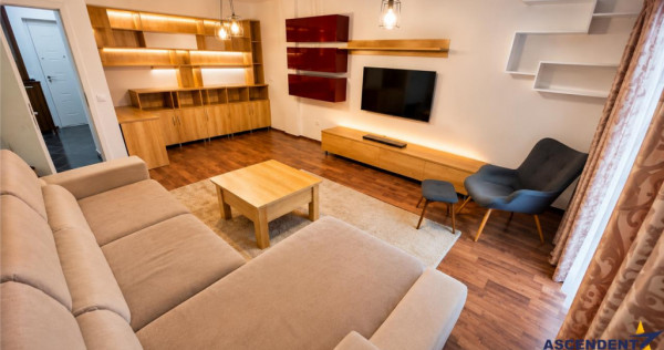 Apartament 2 camere, decomandat, 74mp, mobilat si utilat, Av