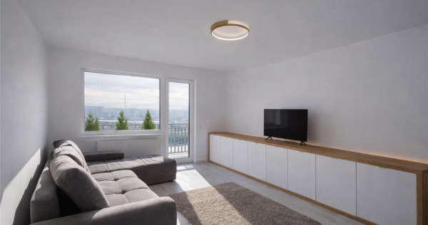 Decomandat, 3 camere, 2 bai, loc de parcare, Casa Nobel, Bra