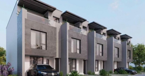Vila de 4 camere dressing si baie proprie Pipera