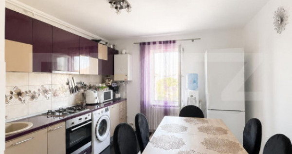 Apartament cu 2 camere, mobilat și utilat, 51.50 mp - S&acirc;ng