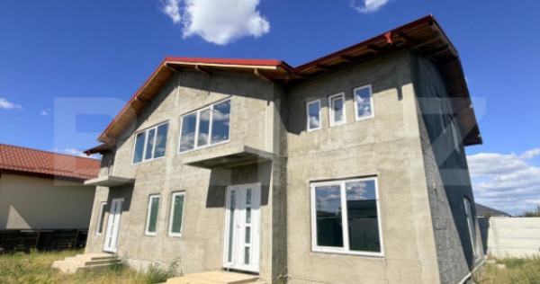 Casa duplex la rosu C1+C2, 302 mp utili, 500 mp teren