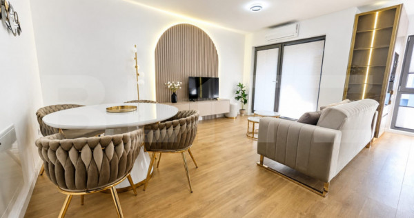 Apartament modern cu 3 camere, 65 mp, parcare subterană, Ca