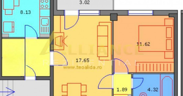 Apartament 2 Camere Huedin Sector 4