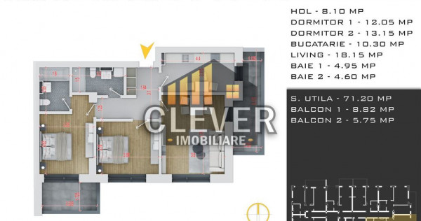 Apartament 3 cam Decomandat,-Promotie Parcare, Pallady ??...