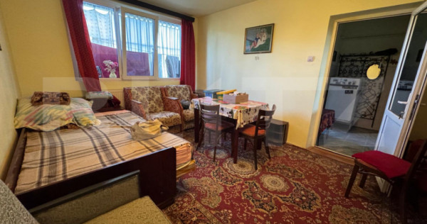 Apartament 2 camere, 46 mp, balcon 8 mp, boxă - Micro 4, Hu