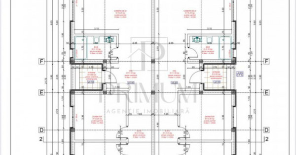 Duplex spatios - 3 dormitoare - asfalt - 415 mp teren