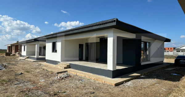 Casa individuala Santandrei cu placa de beton