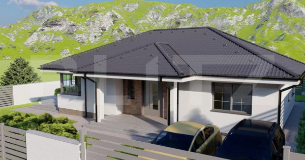 Casă modernă &icirc;n Livezeni | 154 mp construiți | 2 terase