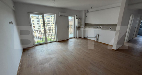 Apartament 3 camere, 69 mp, ansamblu rezidential, zona Corni