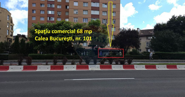Spațiu comercial de v&acirc;nzare &ndash; Calea București nr. 101, Brașov