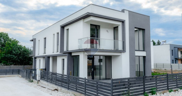 Casă tip duplex, P+1E, 174mp construiți &mdash; Budeasa Mar...