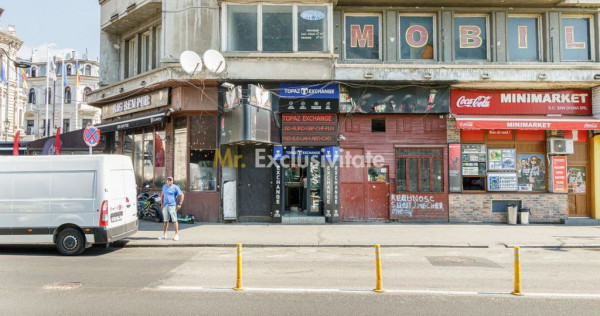 Spatiu comercial in Centrul Vechi cu chirias, cladire risc 1