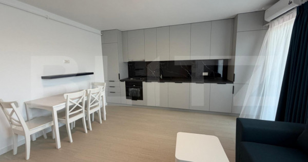 Apartament 2 camere , etaj 2 , complet mobilat si utilat , I