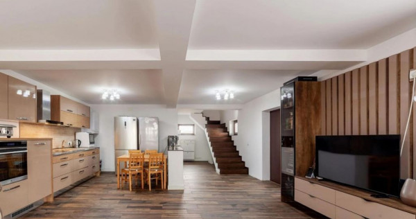 Casa moderna in Bradu - 3 camere,sauna proprie,mobilata ,