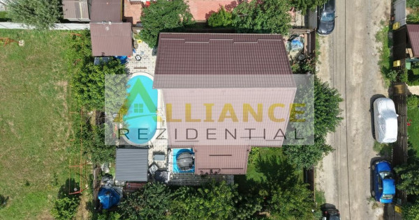 CASA INDIVIDUALA CU PISCINA - COMUNA BERCENI