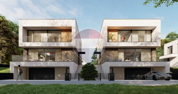 Vilă individuală cu vedere către lac |5 camere | Corbe...