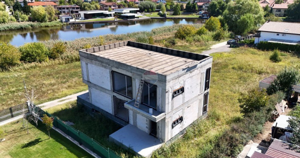 Vilă individuală cu vedere către lac |5 camere | Corbeanca D+P+1E