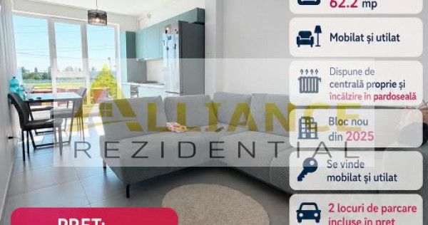 Apartament 3 camere | Bloc 2025 | 2 parcări | 135.000&euro;