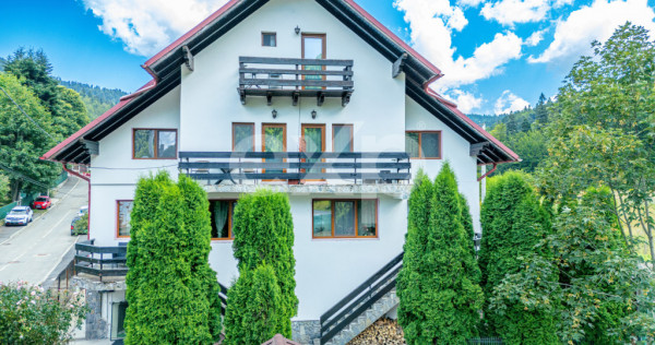 Vilă Azuga | 452 mp | Vedere Bucegi | L&acirc;ngă p&acirc;rtiile Sor