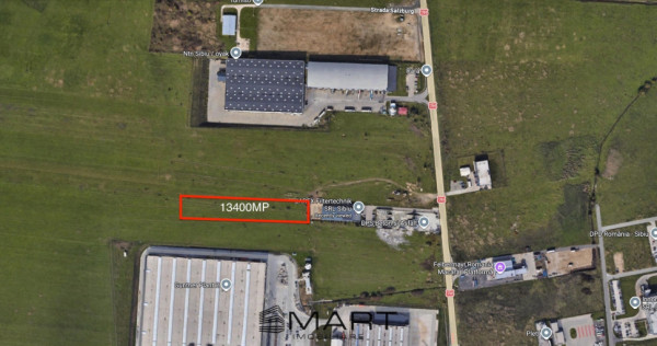 Teren intravilan 13400mp zona industriala Vest