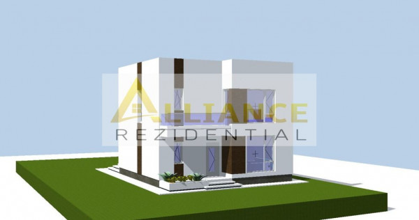 Casa individuala P+1E ~ 4 camere 2 bai ~ teren 451mp ~