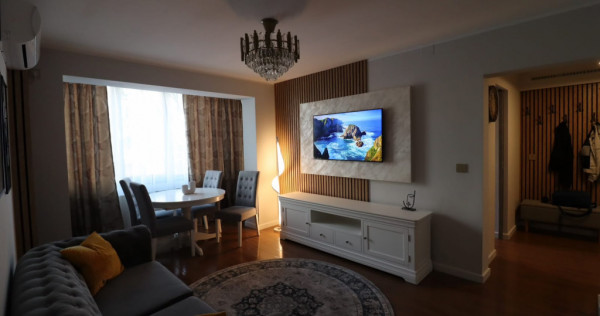 Etaj 1 - Renovat 2025 -2 camere 53mp, zona Piata Mare.