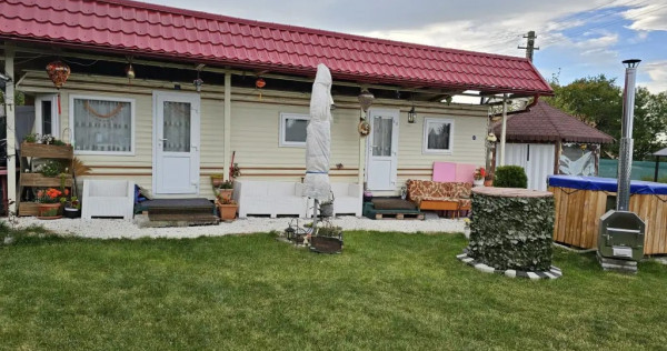 V&acirc;nd teren extravilan si casa mobila 3camere