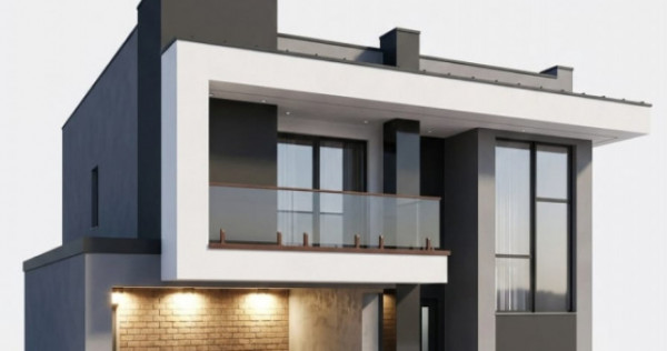 Casă Individuală 4 Camere + Garaj | Teren600 mp & Terase |