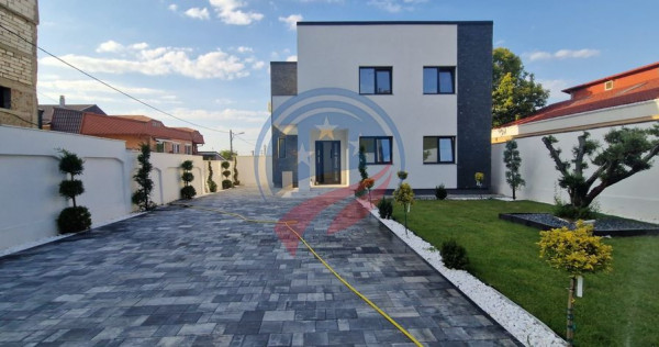 Casă modernă de lux &ndash; 4 camere, teren 373 mp, curte a...