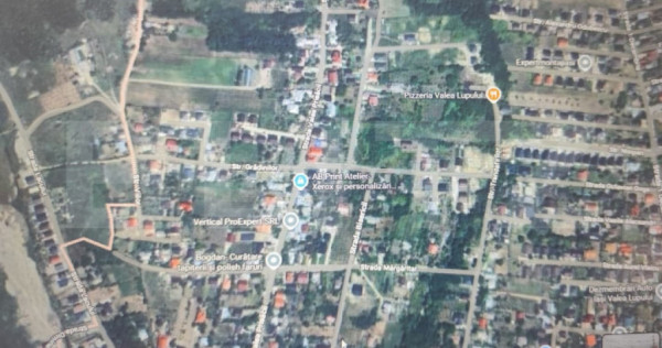 Teren de vanzare 466 mp intraviloan, Valea Lupului