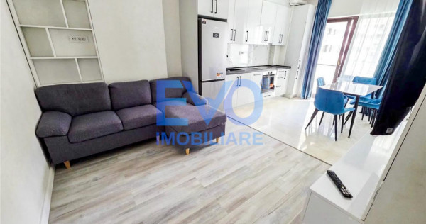 Apartament cu 2 camere, aer conditionat, complex Royal Town