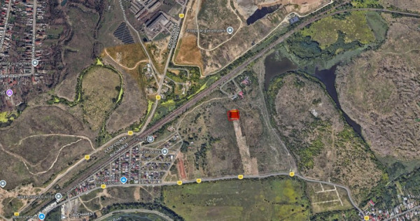 Teren intravilan 590 mp, construcții sau investitie - Se...