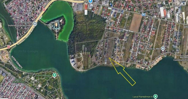 Teren Lacul Pantelimon deschidere-26.6m -10 minute de car...
