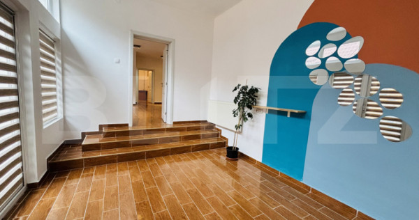 Spațiu comercial de 200 mp la casă, renovat, cu centrală